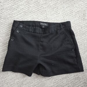Banana Republic High Waist Black Shorts